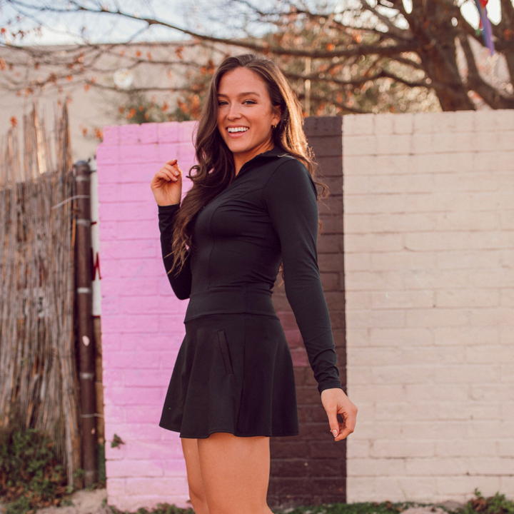 Balance Golf Dress - Black