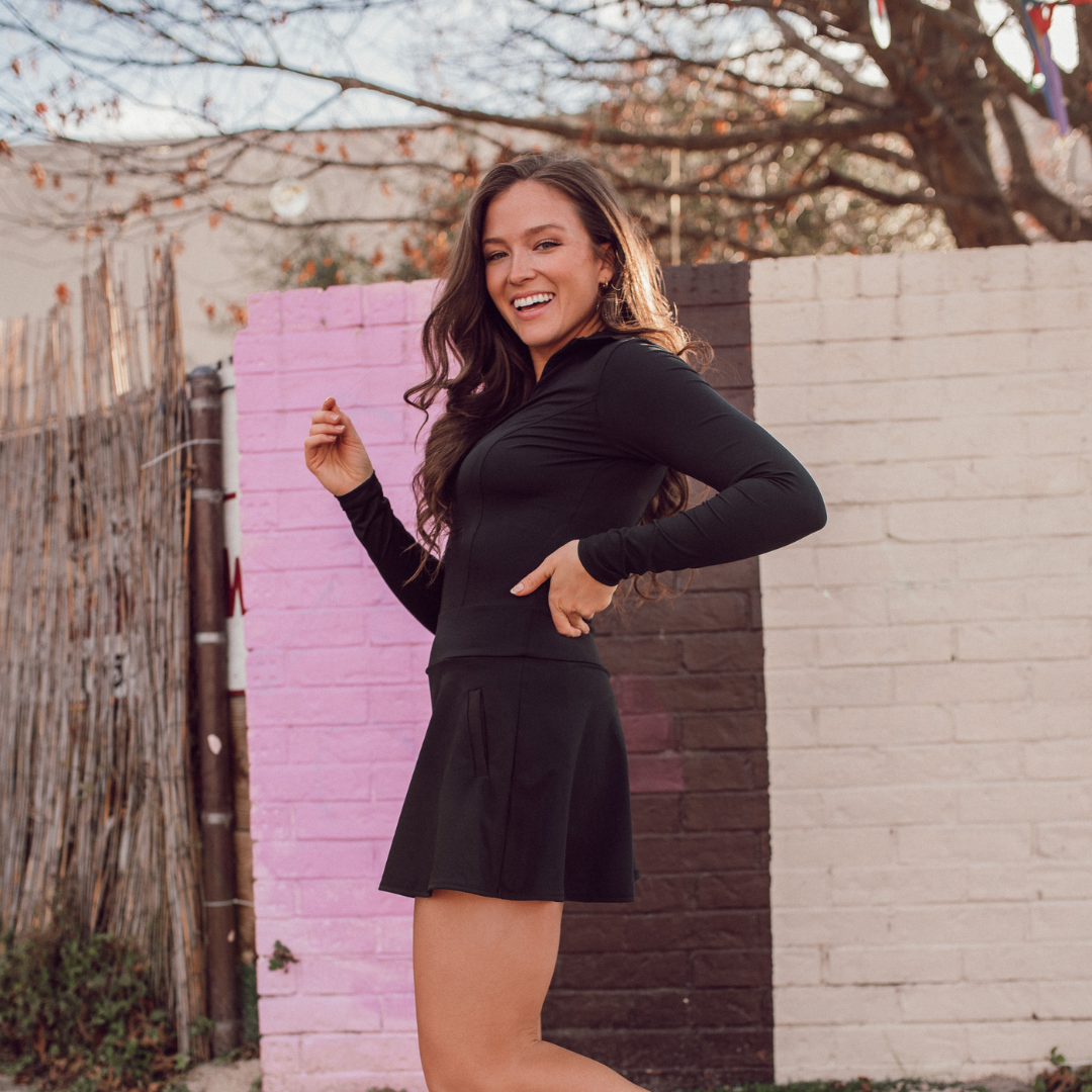 Balance Golf Dress - Black