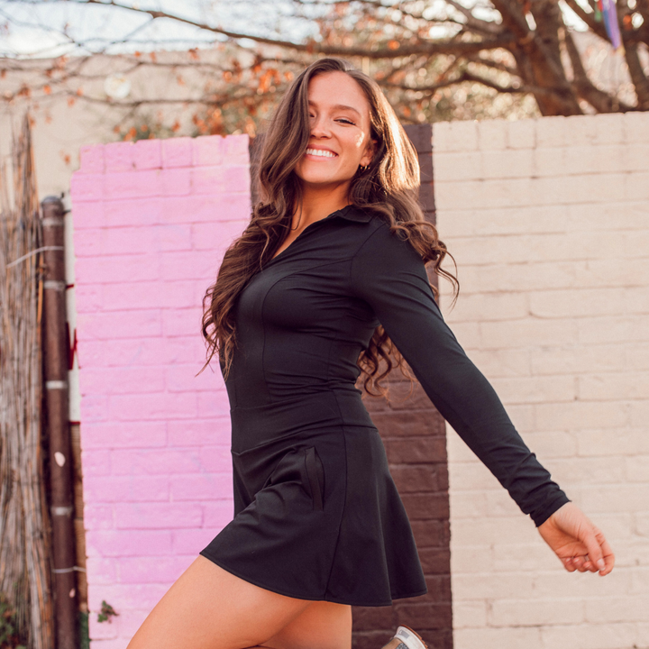 Balance Golf Dress - Black