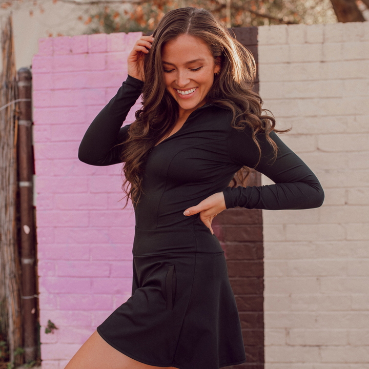 Balance Golf Dress - Black