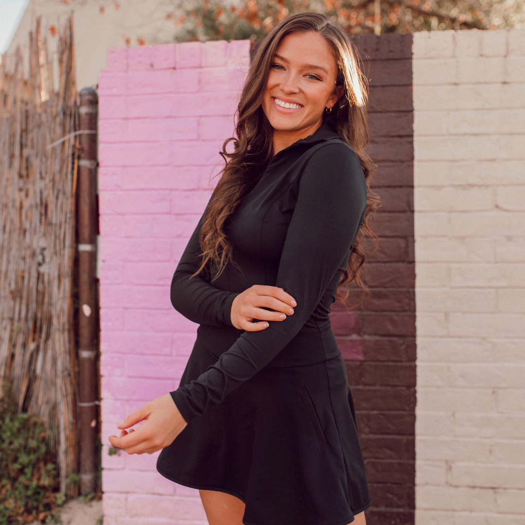 Balance Golf Dress - Black