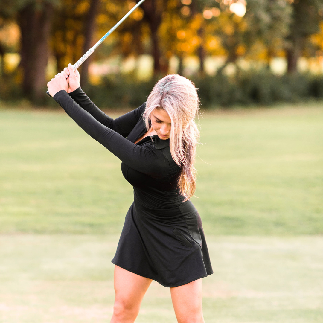 Balance Golf Dress - Black