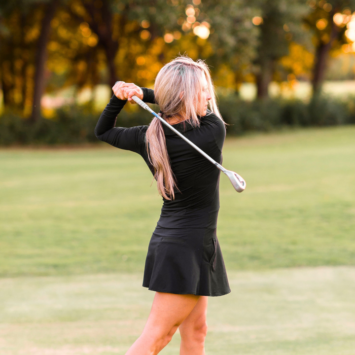 Balance Golf Dress - Black