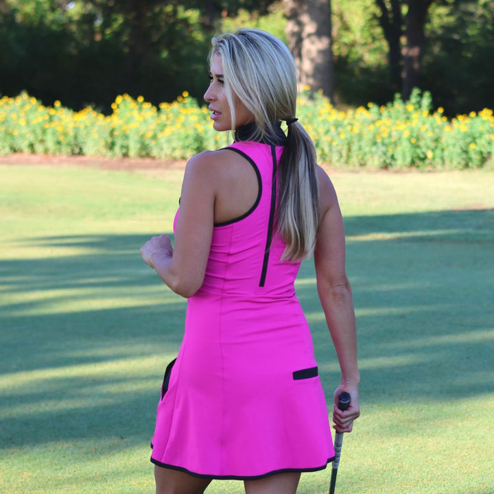 Resilience Dress - Fuchsia (XL & XXL Only)