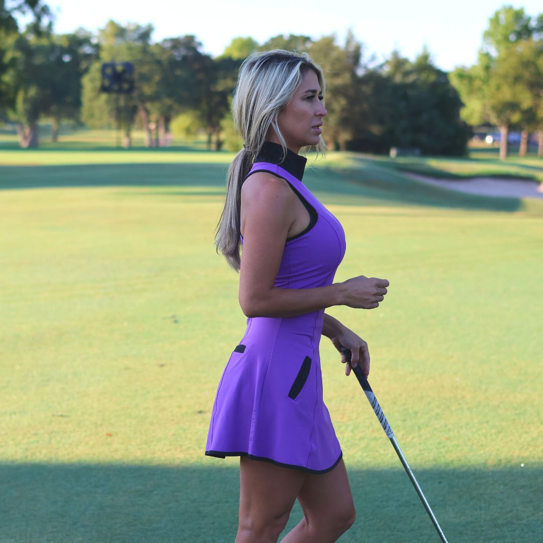 Resilience Dress - Purple (XL & XXL Only)