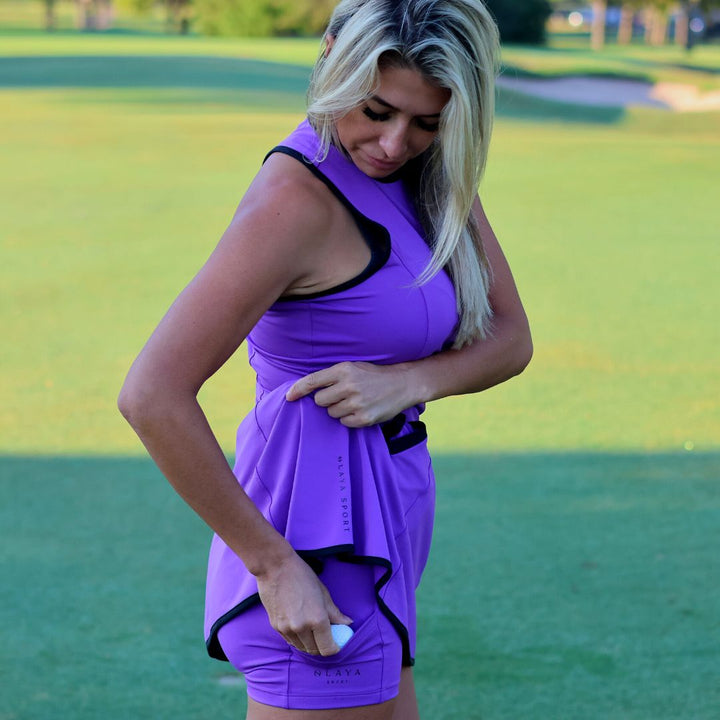 Resilience Dress - Purple (XL & XXL Only)