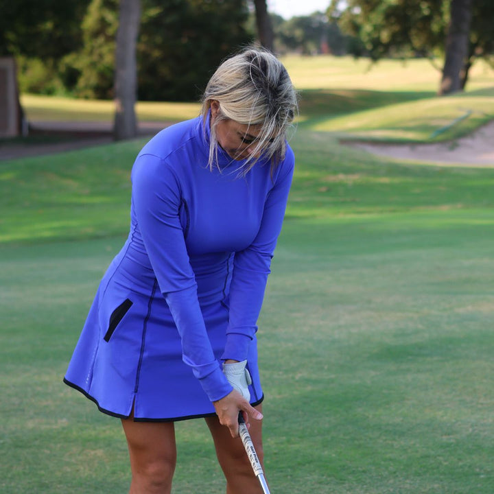 Valor Dress - Deep Blue