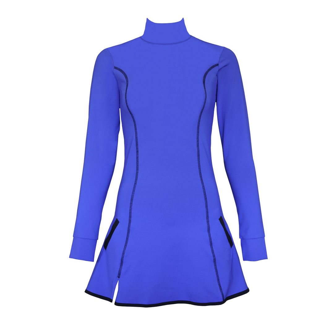 Valor Dress - Deep Blue