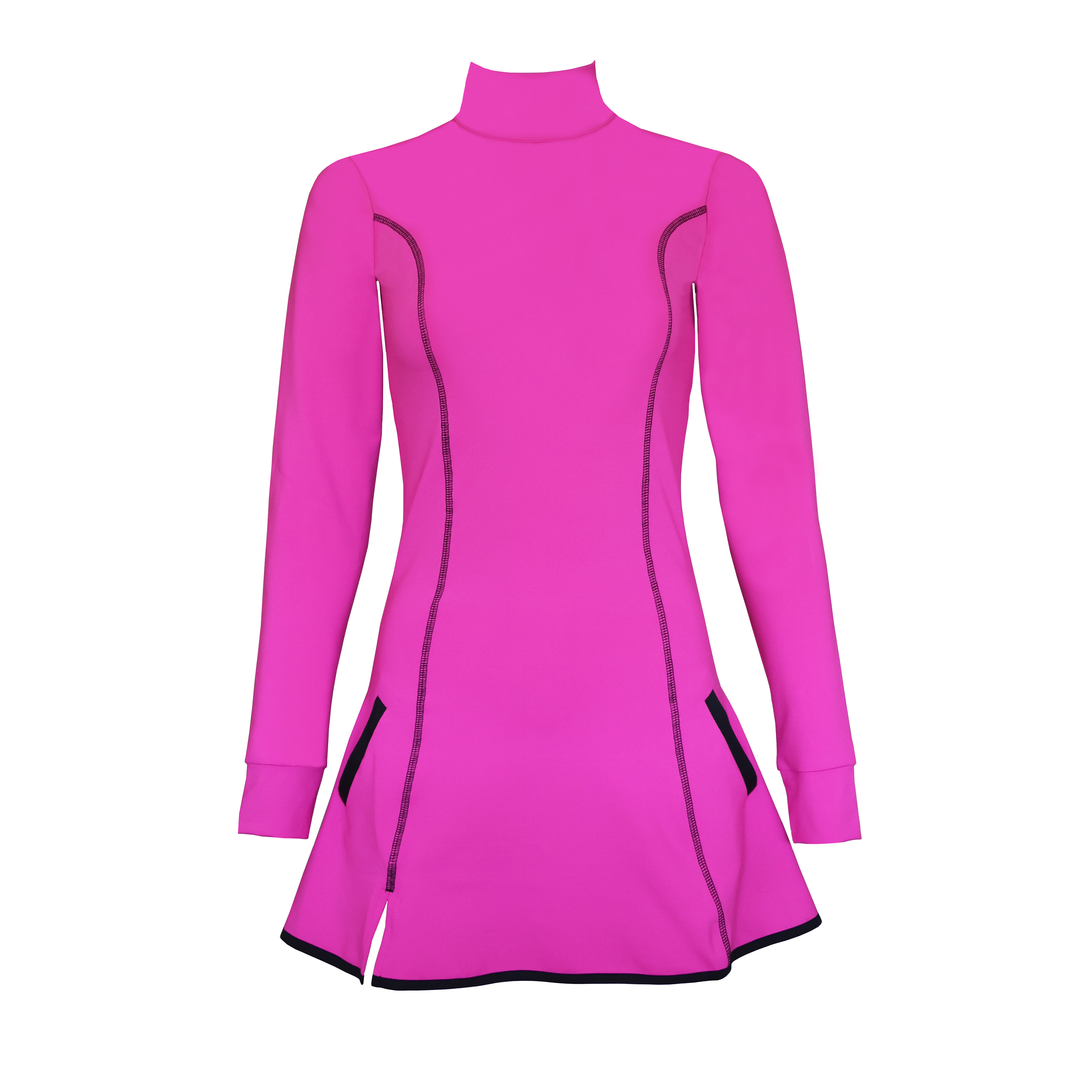 Valor Dress - Fuchsia