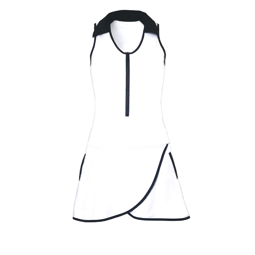 Racerback Dress - White